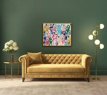 Load image into Gallery viewer, WE ARE FAMILY 30" x 24" ORIGINAL MONA HELMY ART PAINTING