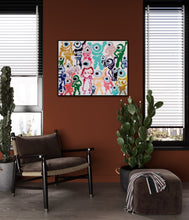 Load image into Gallery viewer, WE ARE FAMILY 30" x 24" ORIGINAL MONA HELMY ART PAINTING