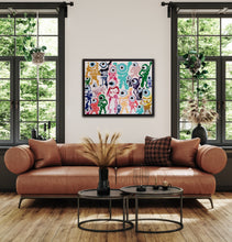 Load image into Gallery viewer, WE ARE FAMILY 30" x 24" ORIGINAL MONA HELMY ART PAINTING