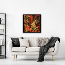 Load image into Gallery viewer, 2023 YEAR OF THE RABBIT 24" x 24" ORIGINAL MONA HELMY ART PAINTING