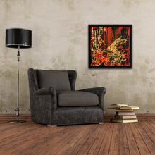 Load image into Gallery viewer, 2023 YEAR OF THE RABBIT 24" x 24" ORIGINAL MONA HELMY ART PAINTING