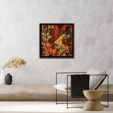 Load image into Gallery viewer, 2023 YEAR OF THE RABBIT 24" x 24" ORIGINAL MONA HELMY ART PAINTING