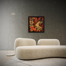 Load image into Gallery viewer, 2023 YEAR OF THE RABBIT 24" x 24" ORIGINAL MONA HELMY ART PAINTING