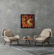 Load image into Gallery viewer, 2023 YEAR OF THE RABBIT 24" x 24" ORIGINAL MONA HELMY ART PAINTING