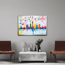 Load image into Gallery viewer, BLOOM CITY SA 36" x 24" ORIGINAL PAINTING