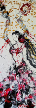 Load image into Gallery viewer, MARIPOSAS TRIPTYCH, 3 EACH 36" x 12" ORIGINAL PAINTING