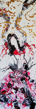 Load image into Gallery viewer, MARIPOSAS TRIPTYCH, 3 EACH 36" x 12" ORIGINAL PAINTING
