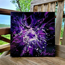Load image into Gallery viewer, MYSTICAL 12" × 12" ORIGINAL MONA HELMY ART PAINTING