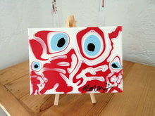 Load image into Gallery viewer, "THE DANCING FOUR" 5" x 7" ORIGINAL PAINTING MONA HELMY ART