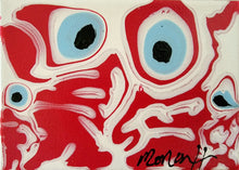 Load image into Gallery viewer, "THE DANCING FOUR" 5" x 7" ORIGINAL PAINTING MONA HELMY ART