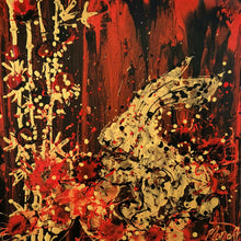 Load image into Gallery viewer, 2023 YEAR OF THE RABBIT 24" x 24" ORIGINAL MONA HELMY ART PAINTING