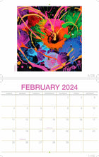 Load image into Gallery viewer, 2024 Wall Calendar MONA HELMY ART
