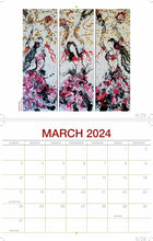 Load image into Gallery viewer, 2024 Wall Calendar MONA HELMY ART