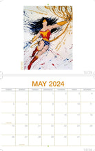 Load image into Gallery viewer, 2024 Wall Calendar MONA HELMY ART