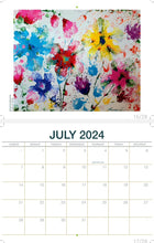Load image into Gallery viewer, 2024 Wall Calendar MONA HELMY ART
