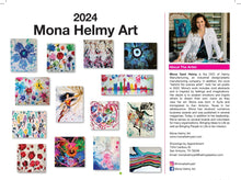 Load image into Gallery viewer, 2024 Wall Calendar MONA HELMY ART
