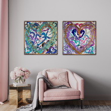 Load image into Gallery viewer, TO MOMMY FROM: SECOND GRADER 24" x 24" ORIGINALPAINTING