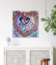 Load image into Gallery viewer, TO MOMMY FROM: FIRST GRADER 24" x 24" ORIGINAL