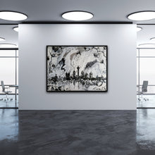 Load image into Gallery viewer, RAINY SPURS NIGHT SA 40" x 30" ORIGINAL PAINTING