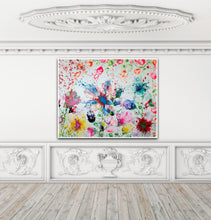 Load image into Gallery viewer, ROMAN CANDLES 60" x 48" ORIGINAL MONA HELMY ART PAINTING