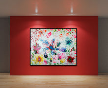 Load image into Gallery viewer, ROMAN CANDLES 60" x 48" ORIGINAL MONA HELMY ART PAINTING