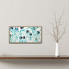 Load image into Gallery viewer, DANCING AT TIFFANY 24" x 12" ORIGINAL MONA HELMY ART PAINTING