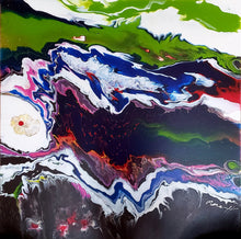 Load image into Gallery viewer, HE-LOTES HILLS 30" x 30" ORIGINAL MONA HELMY ART PAINTING