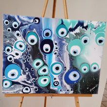 Load image into Gallery viewer, JAMMY VIBES 24" x 18" ORIGINAL PAINTING