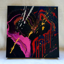 Load image into Gallery viewer, AMOR 12X12 HEART ORIGINAL PAINTING