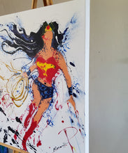 Load image into Gallery viewer, WONDER WOMAN RED-1, 18 x 24