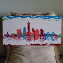 Load image into Gallery viewer, SAN ANTONIO SKYLINE, FIESTA COLORS 10x20