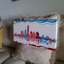Load image into Gallery viewer, SAN ANTONIO SKYLINE, FIESTA COLORS 10x20