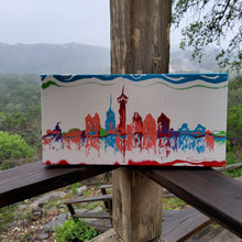 Load image into Gallery viewer, SAN ANTONIO SKYLINE, FIESTA COLORS 10x20