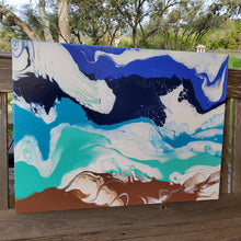 Load image into Gallery viewer, AQUA 18 x 24