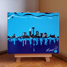 Load image into Gallery viewer, SAN ANTONIO SKYLINE, BLUE/TURQUOISE