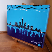 Load image into Gallery viewer, SAN ANTONIO SKYLINE, BLUE/TURQUOISE