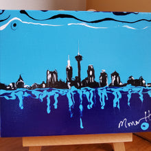 Load image into Gallery viewer, SAN ANTONIO SKYLINE, BLUE/TURQUOISE