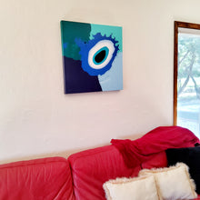 Load image into Gallery viewer, OGLE 24" x 24" ORIGINAL PAINTING