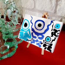 Load image into Gallery viewer, IMAGIN MOM DAD AND 2 KIDDOS 7" x 5" ORIGINAL PAINTING