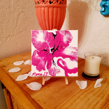 Load image into Gallery viewer, BLOOM PINK RIBBON 6 x 6 ORIGINAL PAINTING