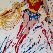 Load image into Gallery viewer, WONDER WOMAN RED 18 x 24 ORIGINAL PAINTING
