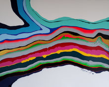 Load image into Gallery viewer, MELLOW 30" x 24" ORIGINAL MONA HELMY ART PAINTING