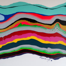 Load image into Gallery viewer, MELLOW 30" x 24" ORIGINAL MONA HELMY ART PAINTING