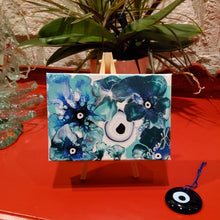 Load image into Gallery viewer, WIN-WIN, 5 x 7 ORIGINAL PAINTING