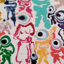 Load image into Gallery viewer, WE ARE FAMILY 30" x 24" ORIGINAL MONA HELMY ART PAINTING