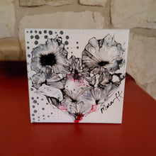 Load image into Gallery viewer, ADORE 2022 HEART 6x6 ORIGINAL PAINTING