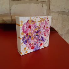 Load image into Gallery viewer, JE T'AIME 2022 HEART 6x6 ORIGINAL PAINTING