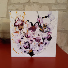 Load image into Gallery viewer, SMITTEN 2022 HEART 12x12 ORIGINAL PAINTING