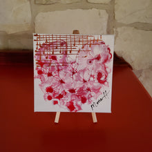 Load image into Gallery viewer, ROUGE 2022 HEART 6x6 ORIGINAL PAINTING