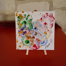 Load image into Gallery viewer, OH LA LA HEART 6x6 ORIGINAL PAINTING